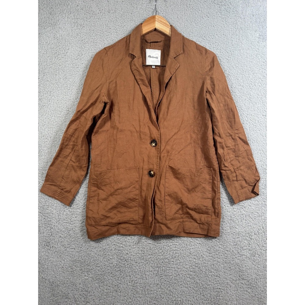 Madewell Linen Jacket XS